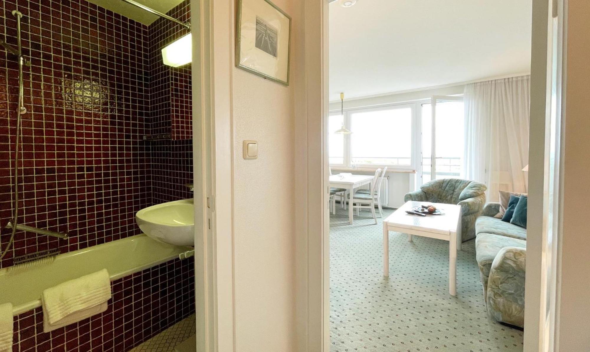 Ferienwohnung In Westerland Mit Meerblick Und Balkon Dış mekan fotoğraf