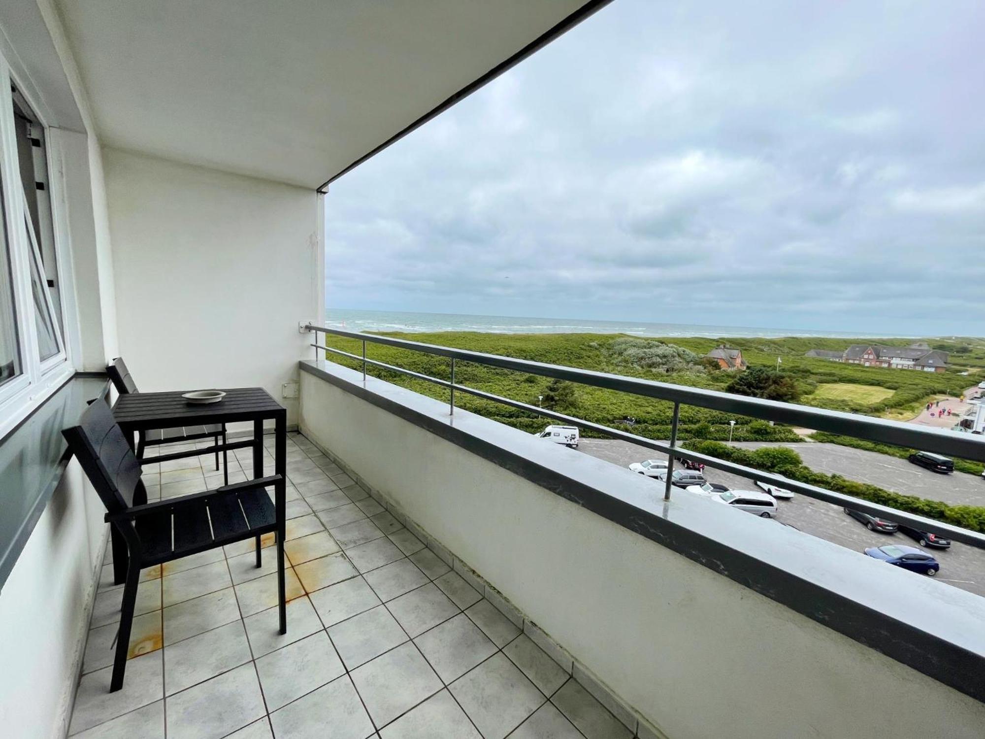 Ferienwohnung In Westerland Mit Meerblick Und Balkon Dış mekan fotoğraf